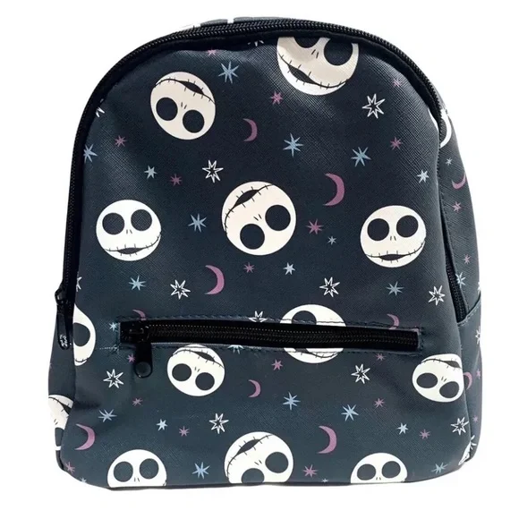 Bioworld Disney Nightmare Before Christmas Mini Backpack Jack Skellington NWT Disney The Nightmare Before Christmas Jack Skellington Mini  main image 4